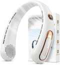 Nackenventilator, 3 Stufen Leise und Leistungsstark Bladeless Halsventilator mit LED-Anzeige