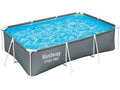 Bestway Steel Pro Standpool Grau 300 cm x 201 cm x 75 cm